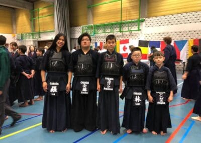 Junior Kendo Team Canada 2019