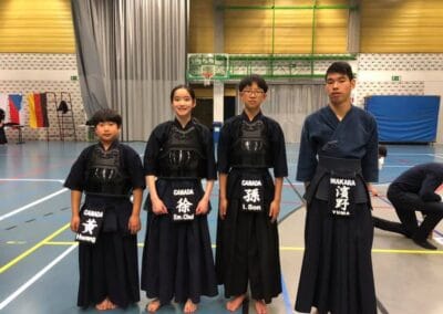 Junior Kendo Team Canada 2019